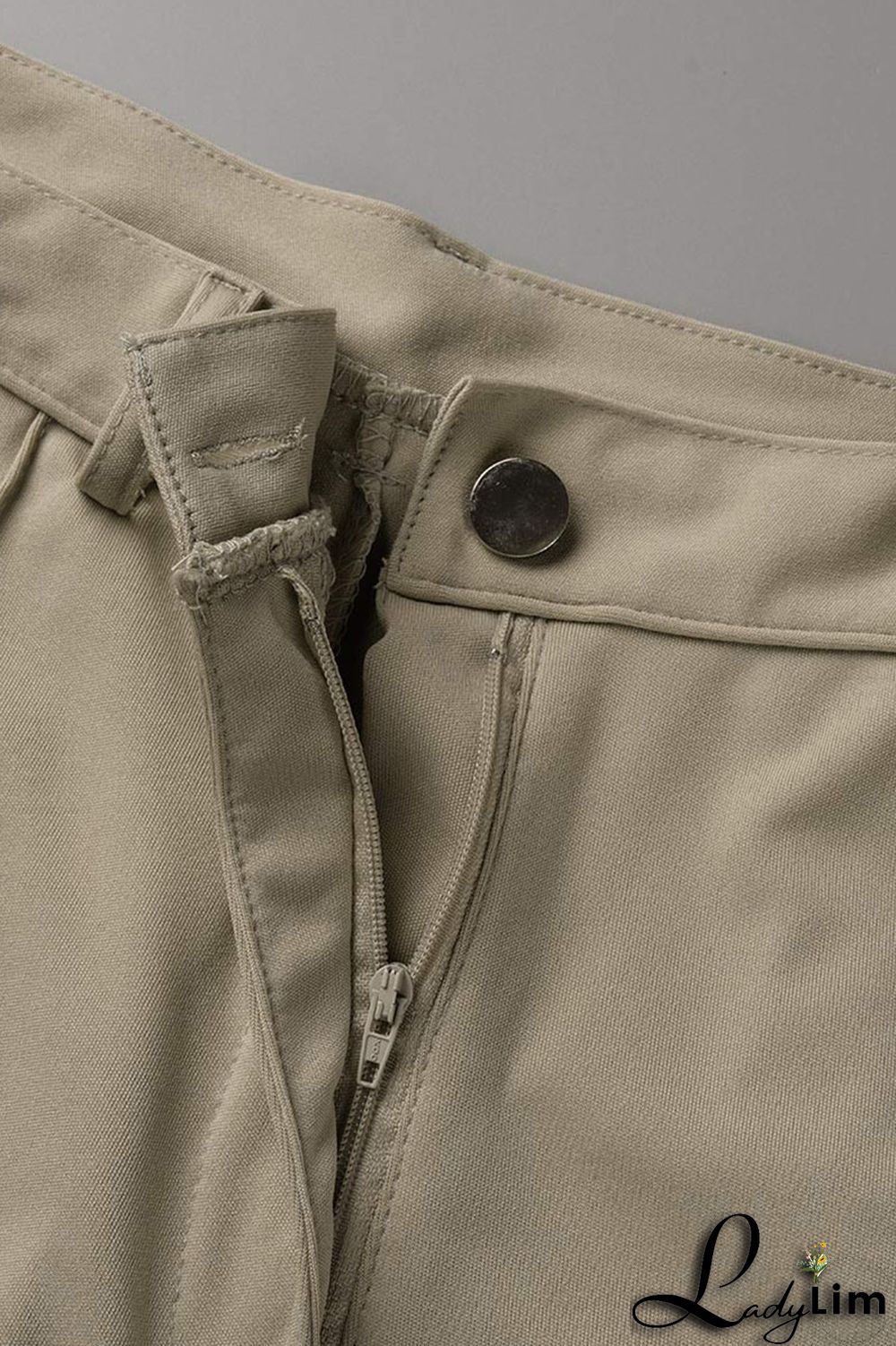 Pink Fashion Casual Solid Patchwork Regular High Waist Shorts