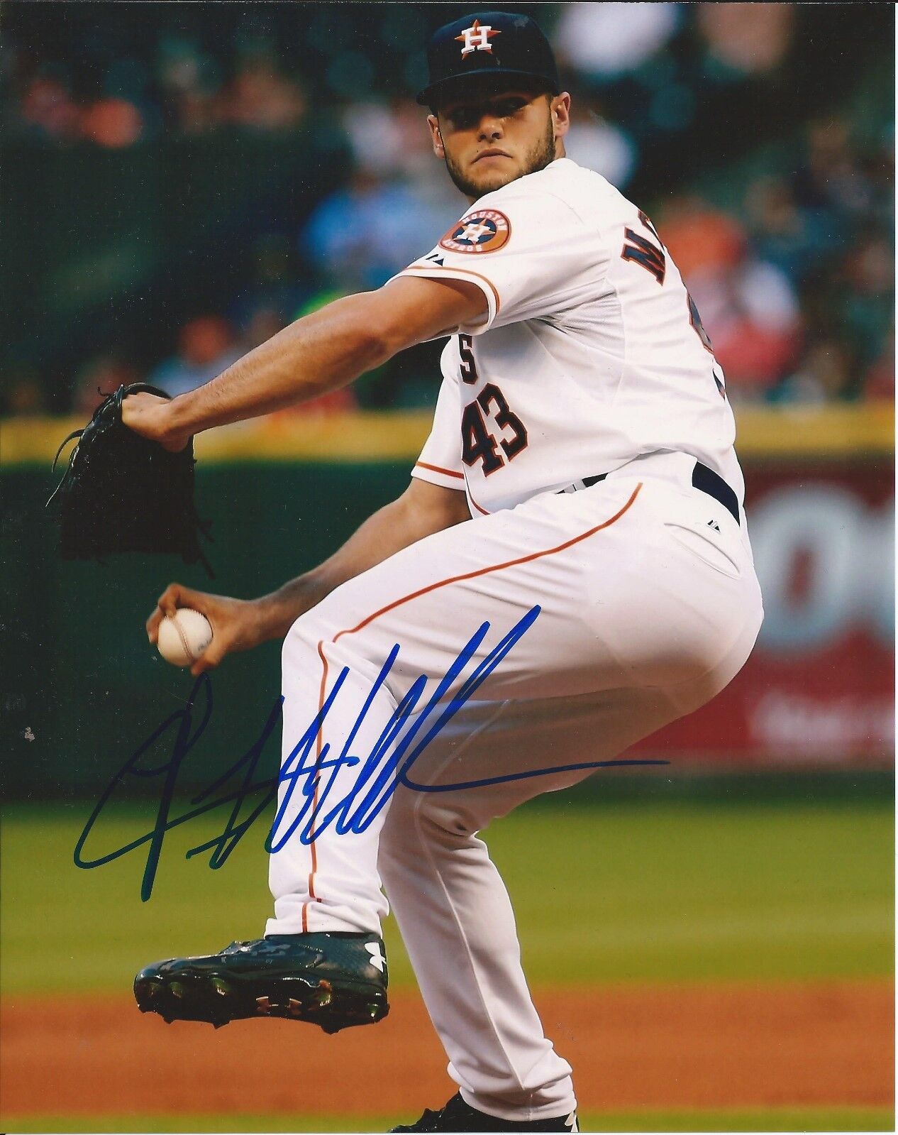 LANCE McCULLERS signed autographed HOUSTON ASTROS 8x10 Photo Poster painting w/COA