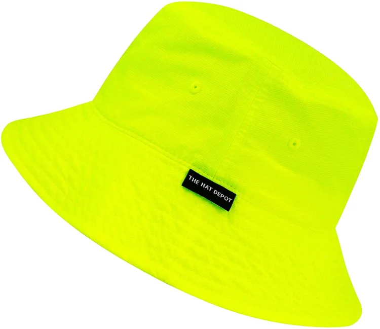 Casual Solid Color Outdoor Sun Bucket Hat at Hiphopee