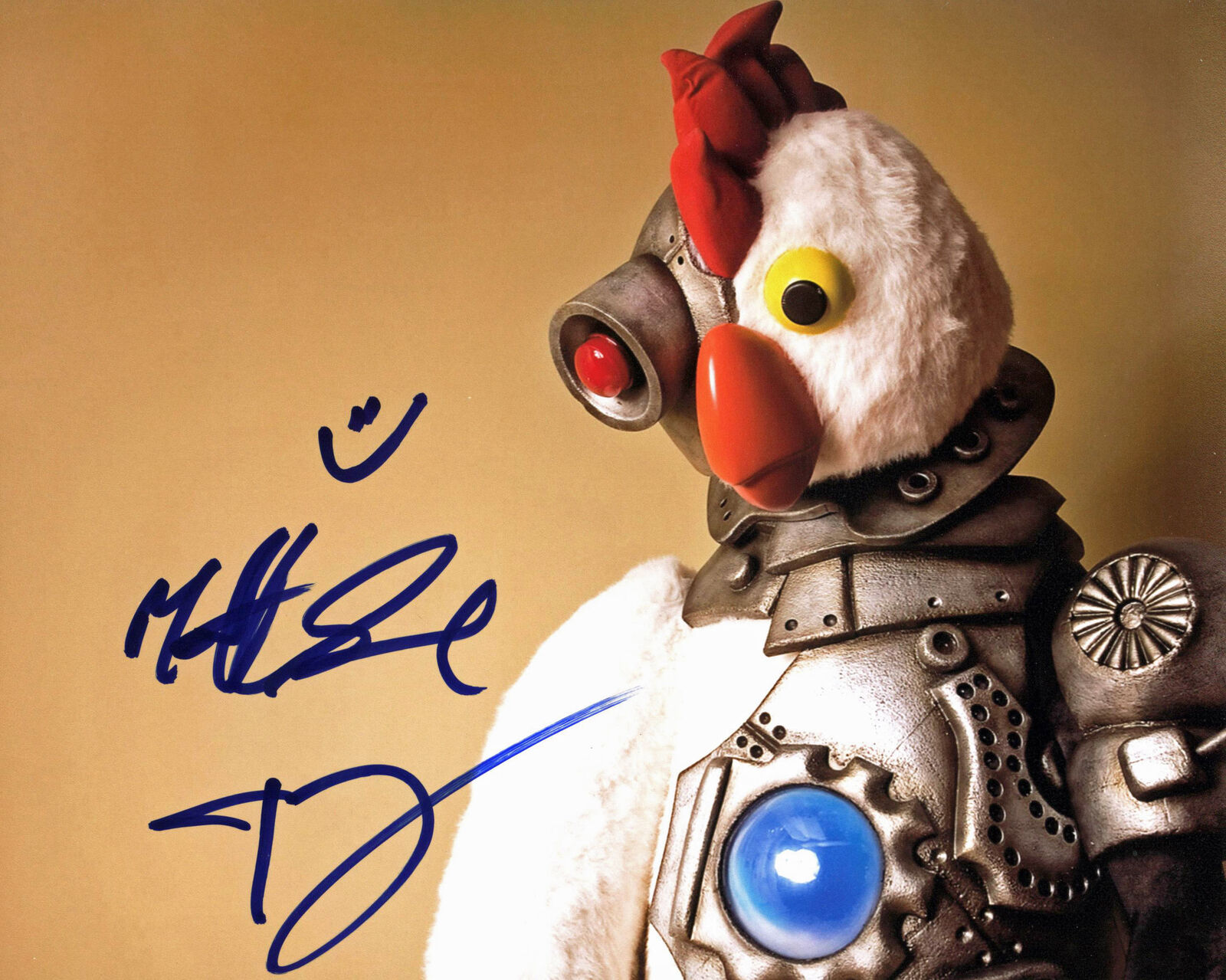 Breckin Meyer & Matthew Senreich Robot Chicken Signed 8x10 Photo Poster painting BAS #D05370