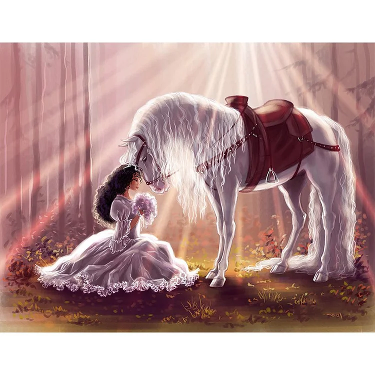 Horse   Diamond Painting 40*30cm