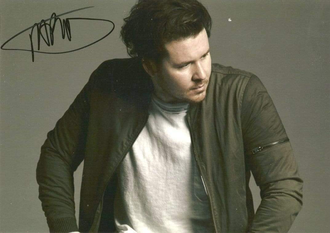 Jarryd James SINGER SONGWRITER autograph, In-Person signed Photo Poster painting