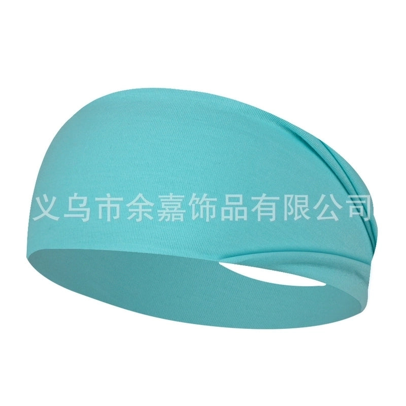 Fashion Solid Color Cloth Hair Band 1 Piece