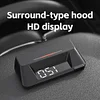 Digital HUD Dual Display Screen OBD2 HUD Transmission Oil Temperature Monitoring