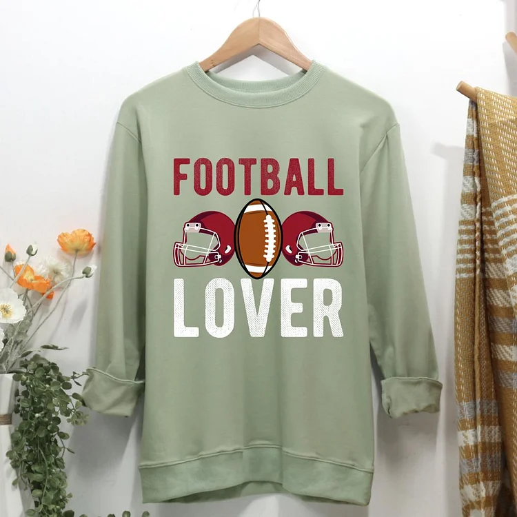 Football Lover Women Casual Sweatshirt-0020000