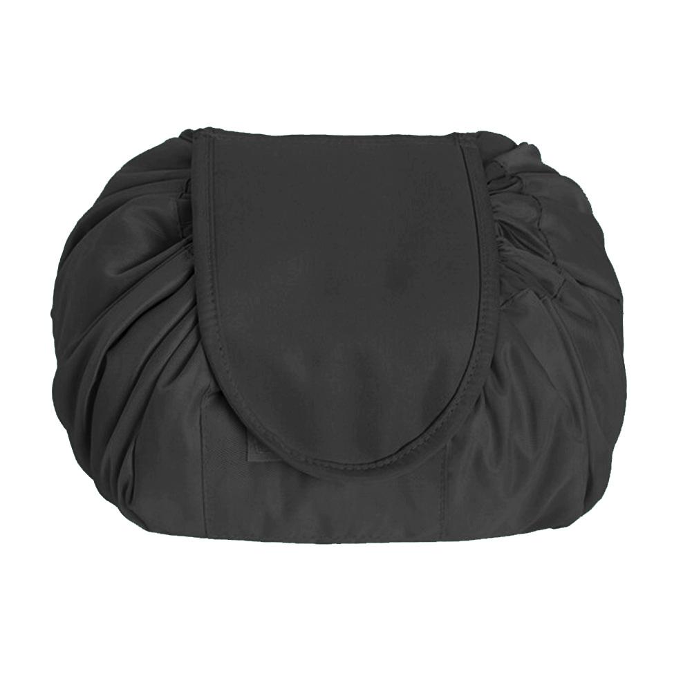 

Large Capacity Drawstring Cosmetic Bag, Black, 501 Original