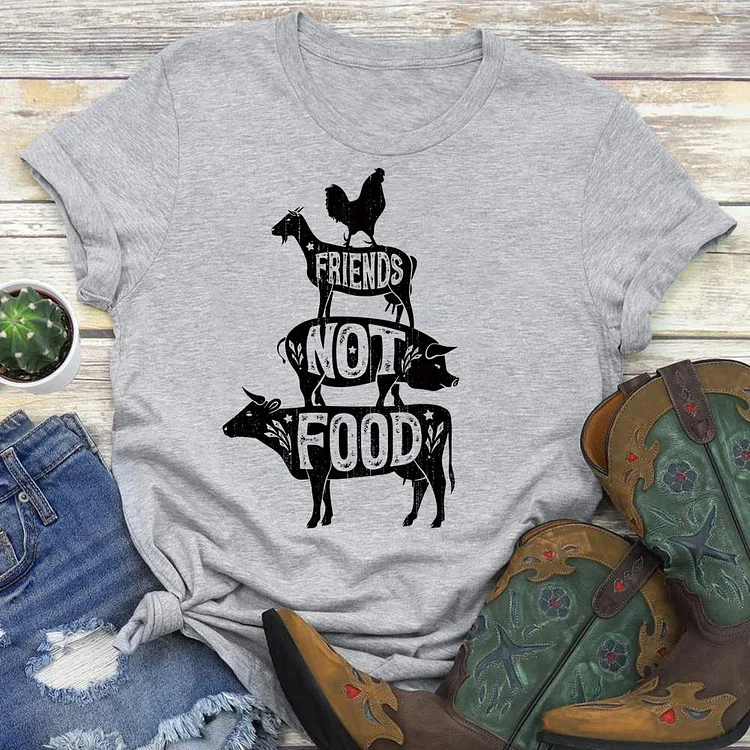 Friends Not Food  T-Shirt Tee-04534-Annaletters