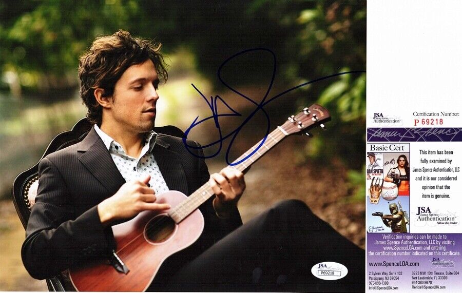 Jason Mraz Signed Autographed 8x10 inch Photo Poster painting + JSA Certificate of Authenticity