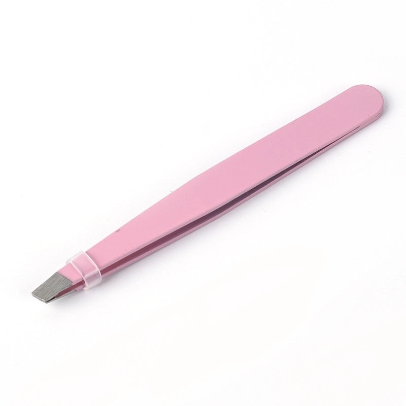 3 Pieces Casual Solid Color Stainless Steel Eyebrow Tweezers 1 Piece