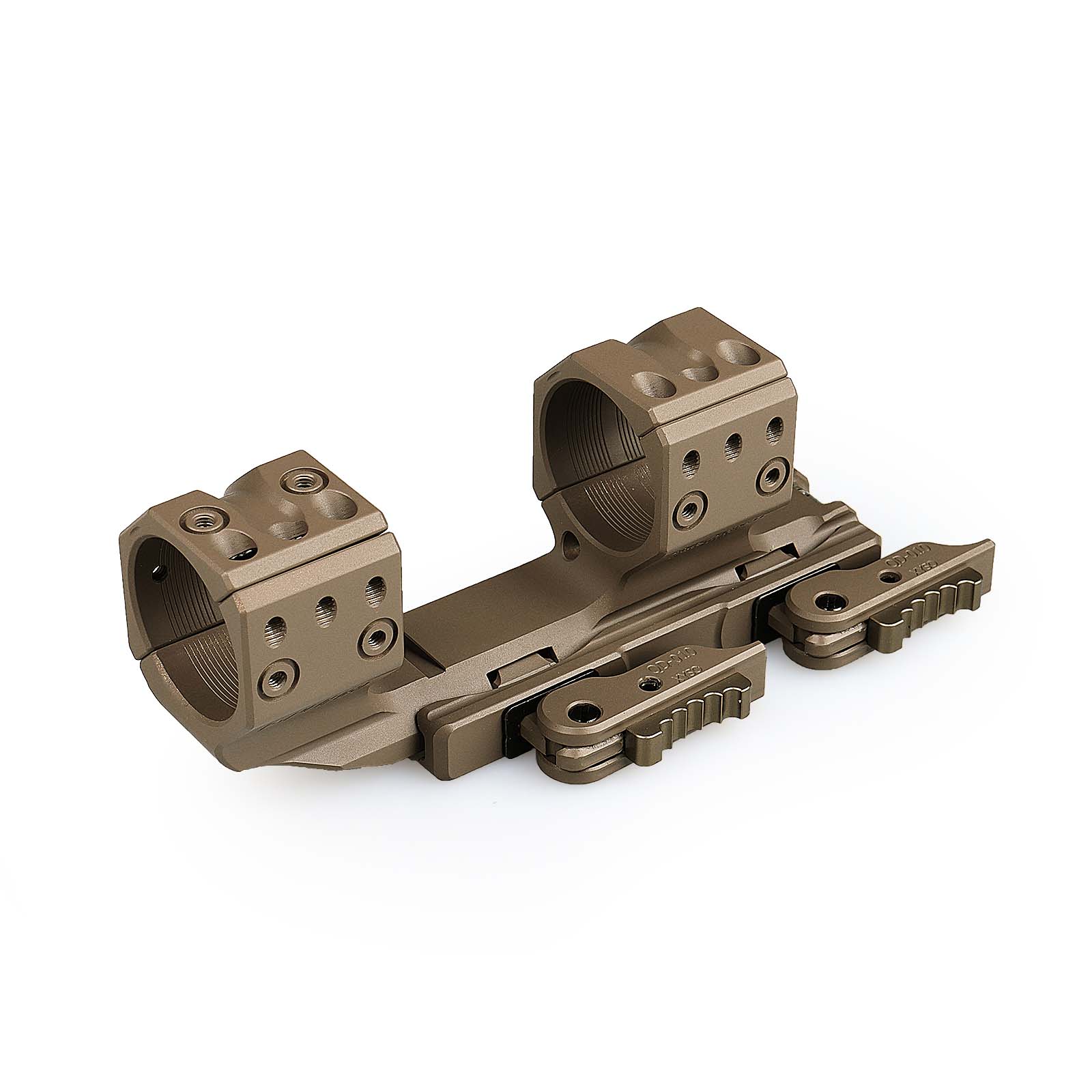 YSS  34mm Cantilever Scope Mount (Quick Detachable Version) - Black - HaikeWargame