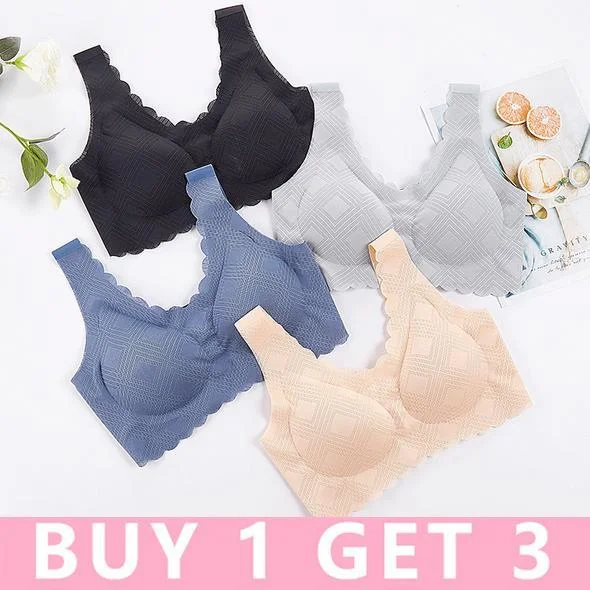 🔥【PAY 1 GET 3】Plus Size Seamless Bra