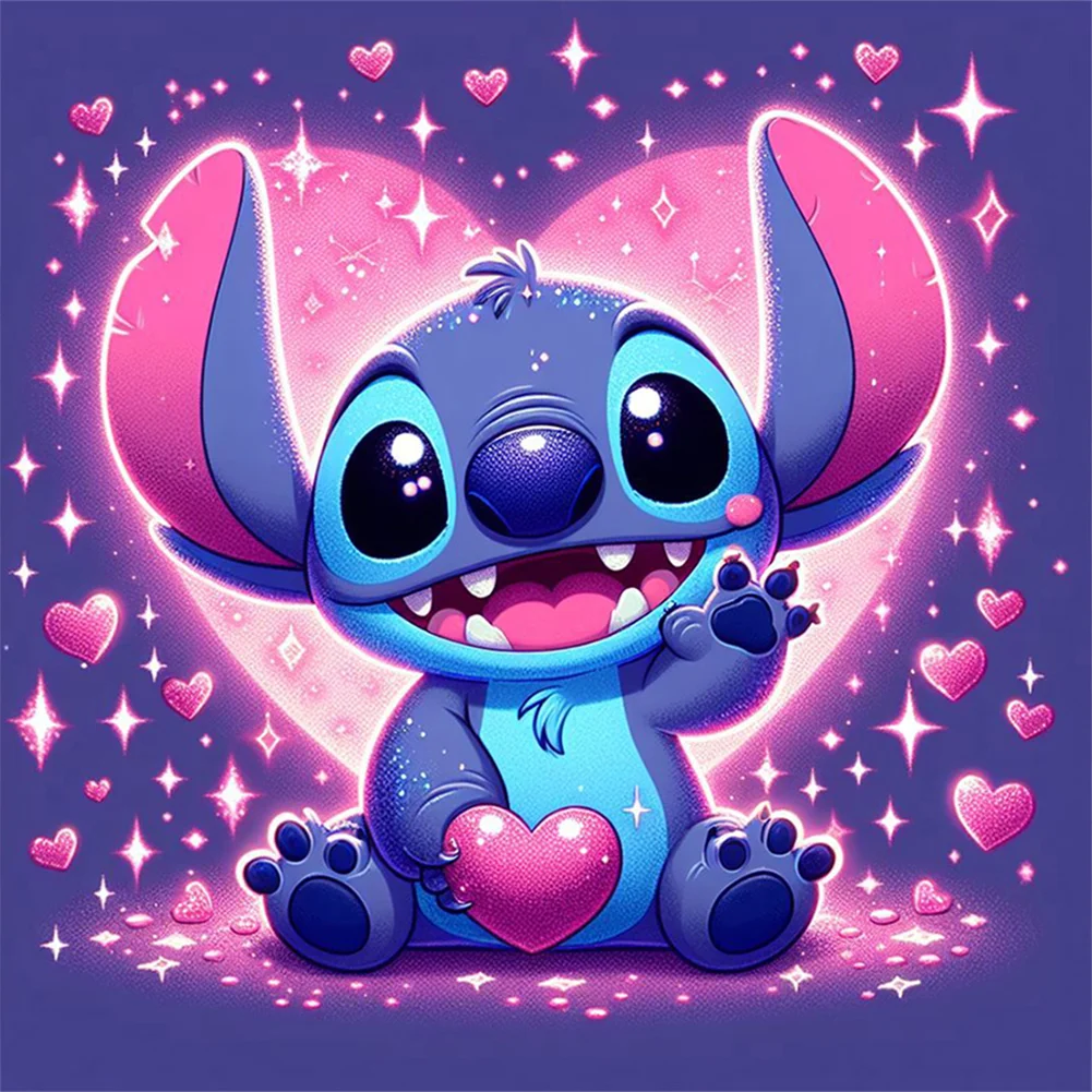 Stitch - Paint By Number(40*40cm)