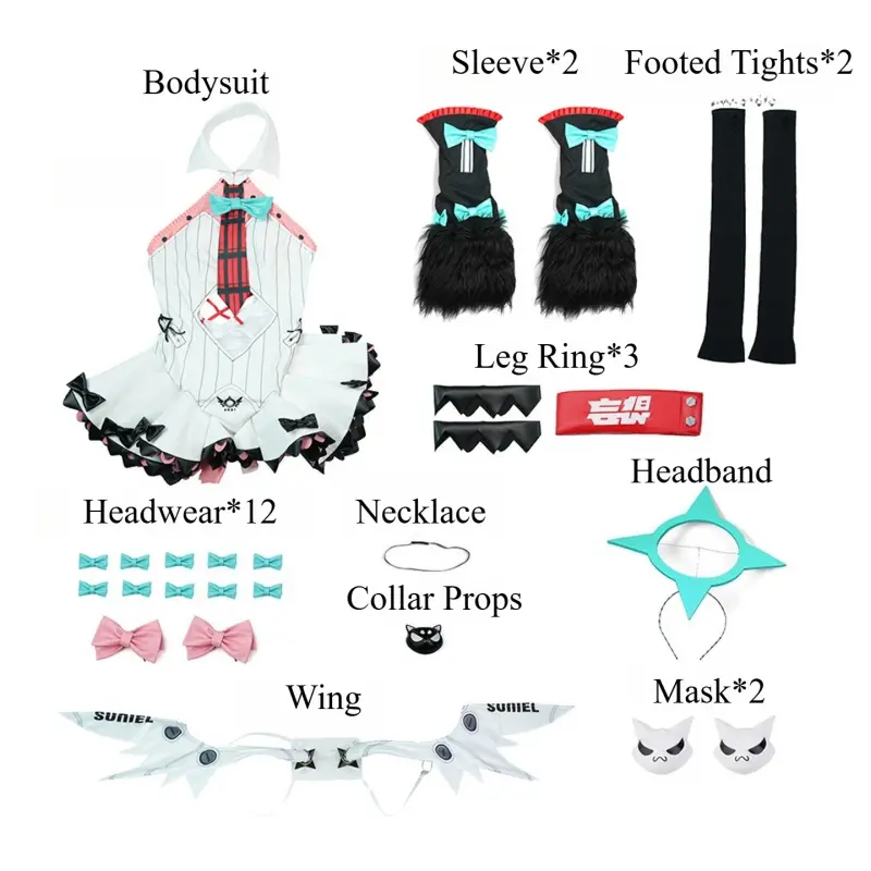 [Wetrose] Pre-Order Zenless Zone Zero Nangong Yu Rokudo Sariel Dress Game Outfit Cosplay Costume