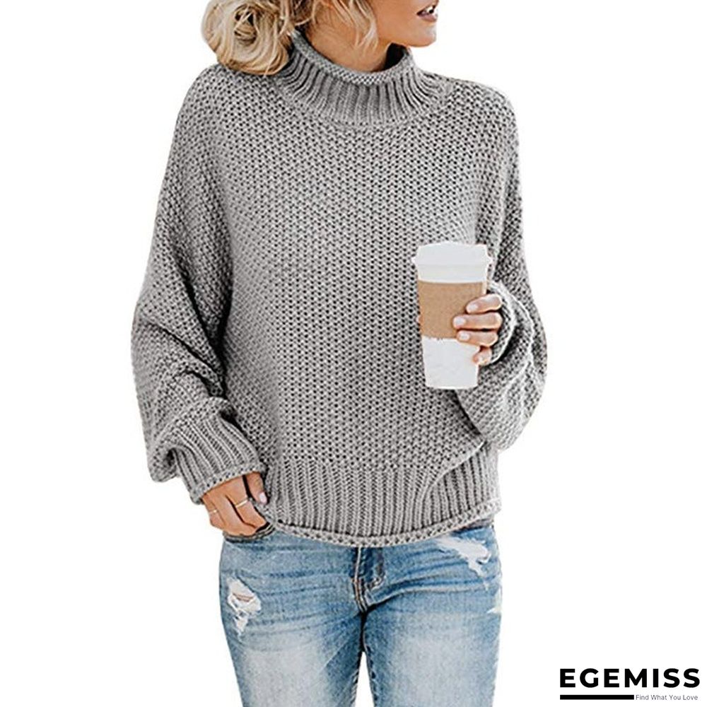 Autumn and Winter New Knitwear Women's Turtleneck Pullover | EGEMISS