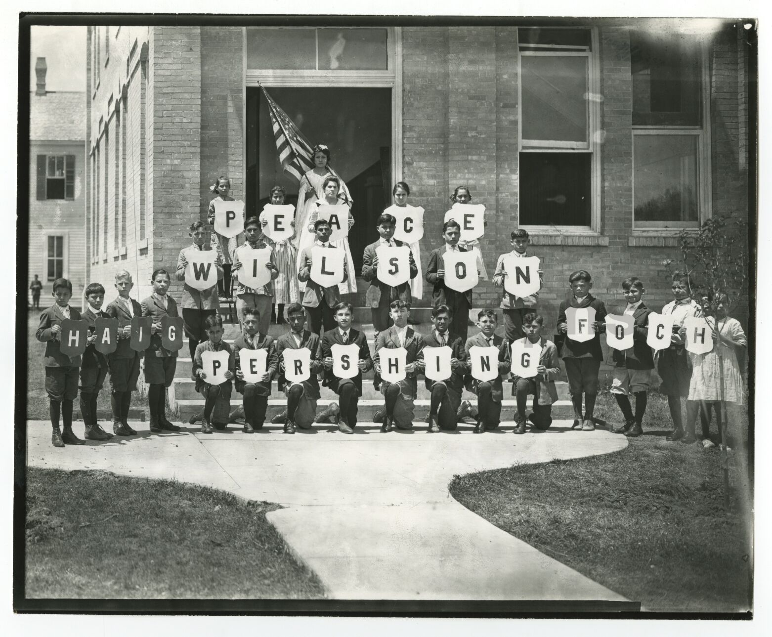 World War I - Vintage 8x10 Publication Photo Poster paintinggraph - Texas Student Support Rally