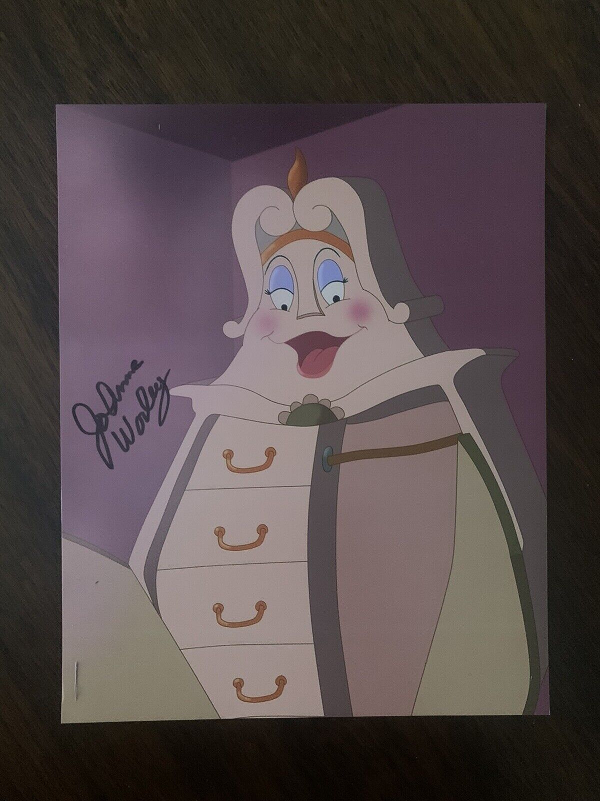 Jo Anne Worley Signed 8x10 Photo Poster painting Beauty and the Beast Autographed Wardrobe