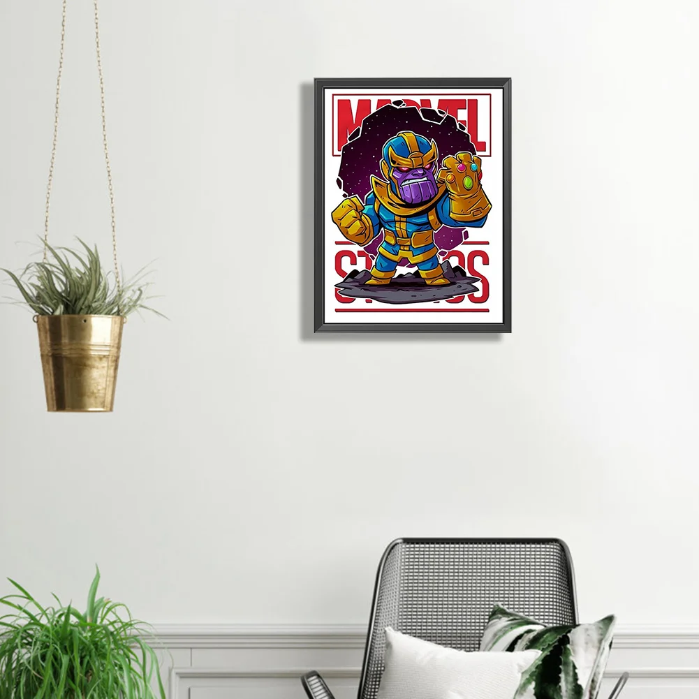 Full Square Diamond Painting 35*45cm - Superhero