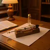 ADMOK transparent acrylic leak-proof large-capacity negative pressure inking pen