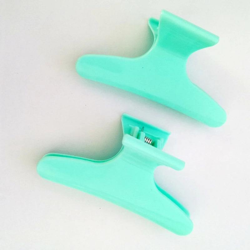 Spot Factory Direct Sales Hair Salon Special Beauty Hairpin 8cm Black Butterfly Hairpin Hairstyle Positioning Styling Clip