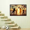 Diamond Painting -DIY Round Drill Sunset Family