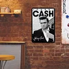 Johnny Cash - Vintage Metal Signs - 20*30cm/30*40cm - Music