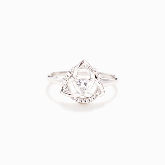 Always My Sister Forever My Friend Celtic Sisters Knot Ring