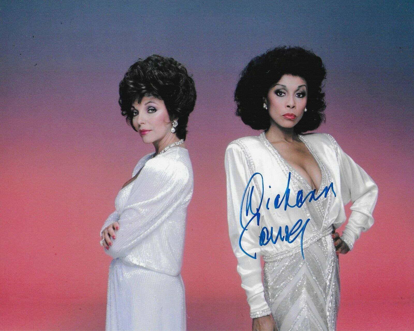 Diahann Carroll Dynasty Original In Person Autographed 8X10 Photo Poster painting #2