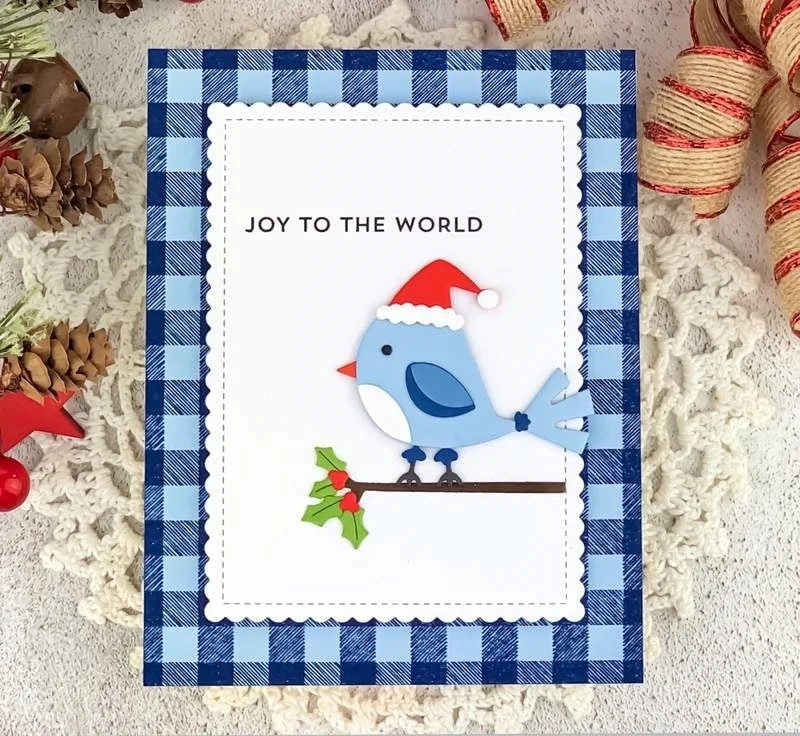 Piggy Craft metal cutting dies cut die mold Christmas hat bird Scrapbook paper craft knife mould blade punch stencils dies