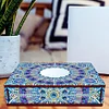 (US Local)Diamond Painting Storage Box DIY 5D Diamond Painting Jewelry Box for Women (E)