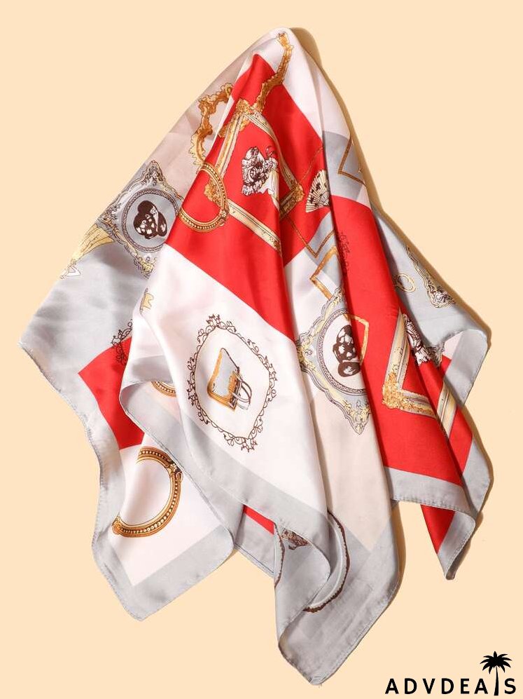 Geometric Print Bandana