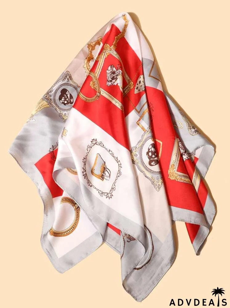 Geometric Print Bandana