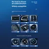 USB Powered Car Fan Vent Clip Car Cooling Fan 3 Speeds Quiet Brushless Motor 360 Rotatable for Sedan SUV RV Pickup Truck Van