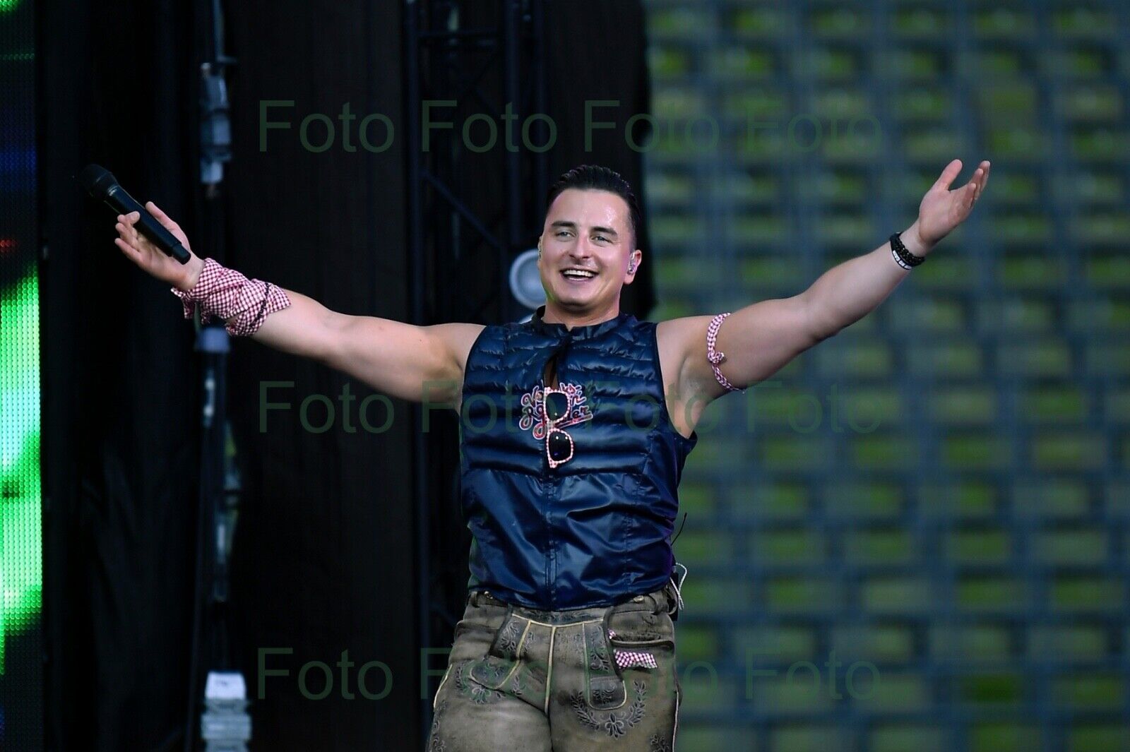 Andreas Gabalier Volks Music Photo Poster painting 20 X 30 CM Without Autograph (Be-8