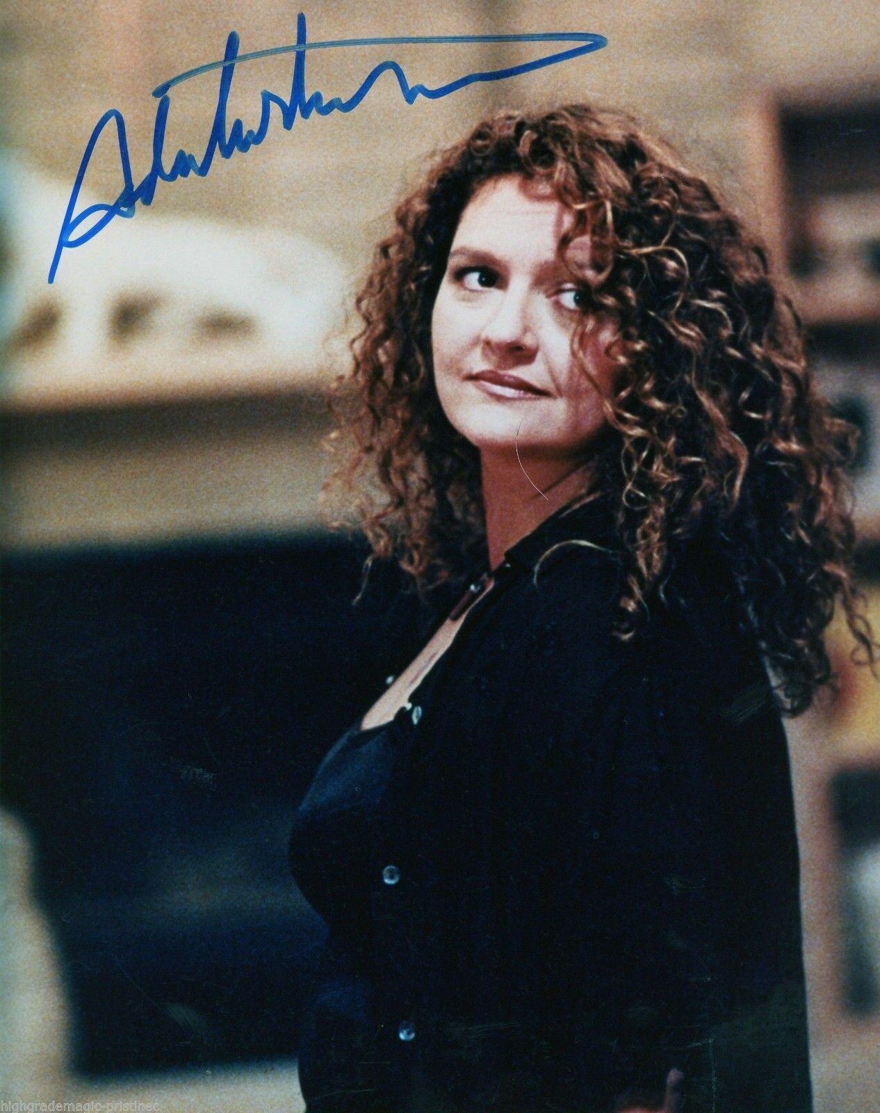 AIDA TURTURRO AUTOGRAPHED SIGNED 8X10 COLOR Photo Poster painting TONY SOPRANOS' SISTER JANICE