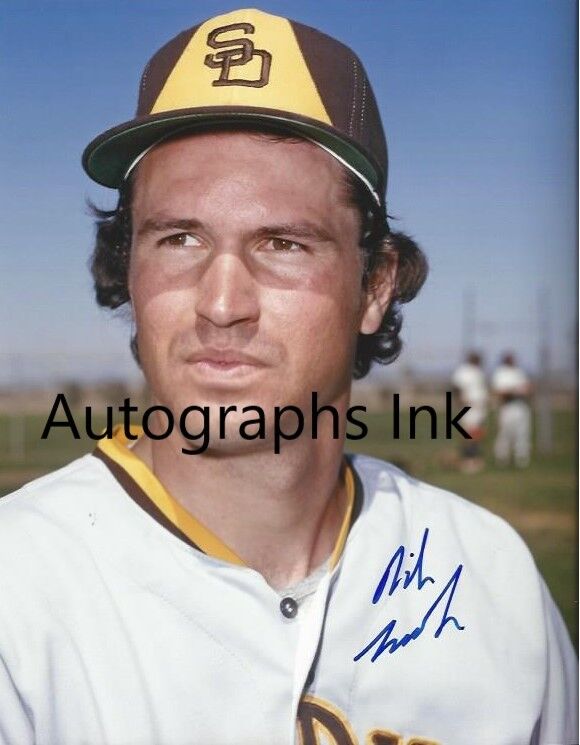 Rich Troedson autographed 8x10 Padres Private Signing #2