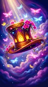 Luxury AB Velvet Diamond Painting Kit - Magic Hat