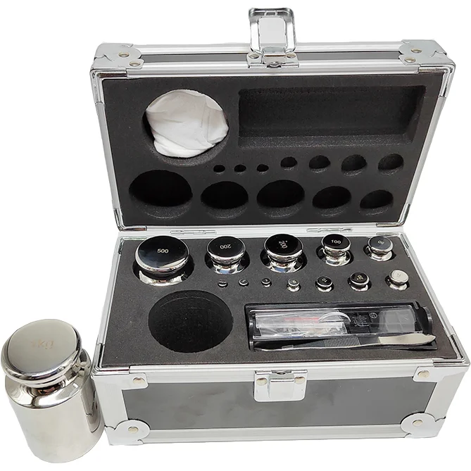 F1 Calibration Mass Weight Set Standard RFID Stainless Steel Balance Scale Calibration Weights
