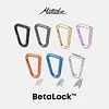 Matador - BETALOCK&trade; Aviation Aluminum Hook Carabiner Travel Lock Backpack Anti-theft Lock Travel Backpack Lock Rope