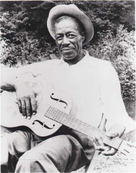 SON HOUSE Blues Guitar B&W Glossy 8 x 10 Photo Poster painting Print