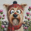 Dog-14CT Stamped Cross Stitch Egyptian Cotton 65*65cm/25.59*25.59in(Big Size) tapestrymarket