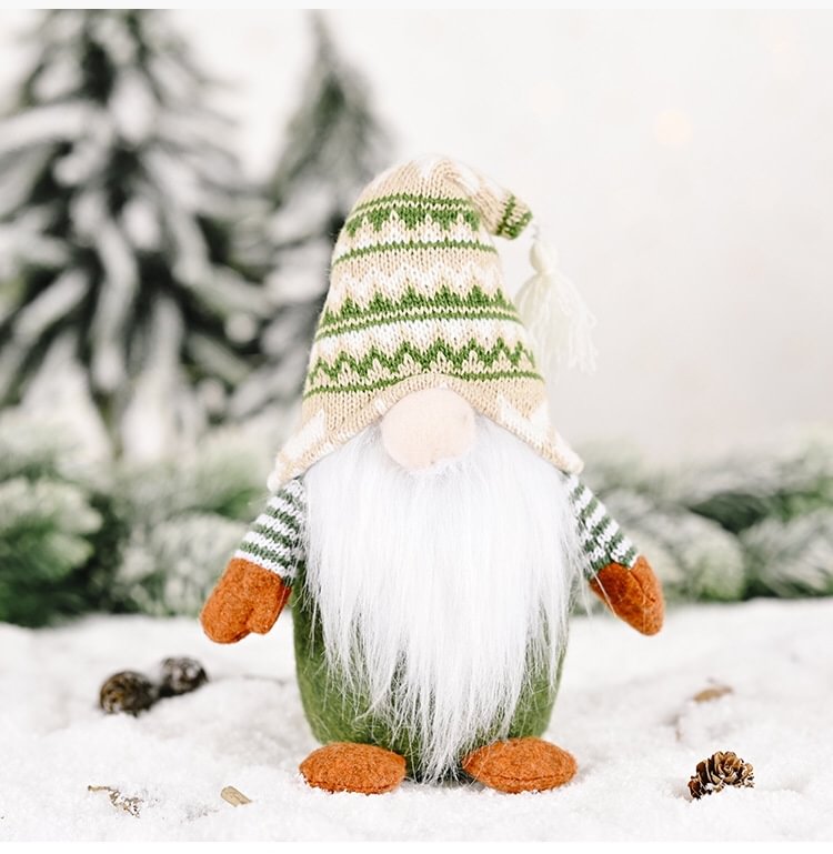 Christmas Standing Swedish Gnome Doll Ornament