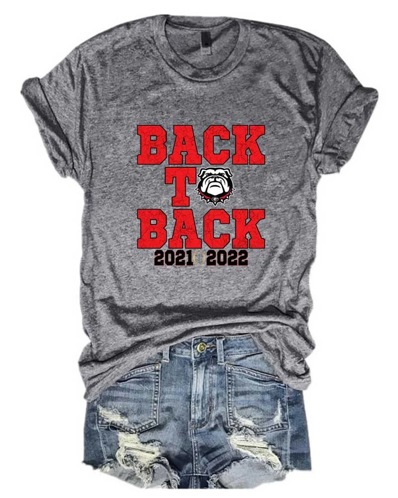 Georgia Bulldog Back to Back T-Shirt