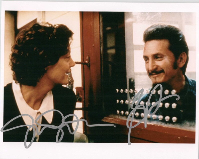 Sean Penn & Susan Sarandon Signed Autographed Dead Man Walking