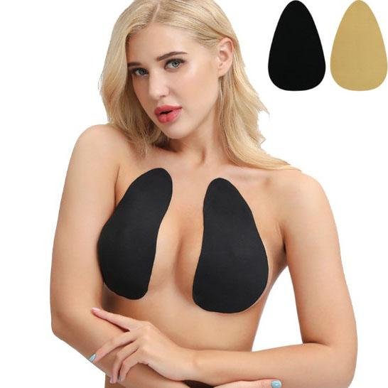 Invisible Silicone Teardrop Breast-Lift Tape Wireless Bra