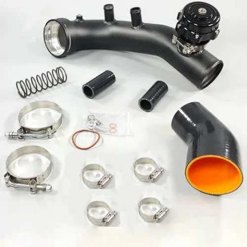 BMW N54 CHARGE PIPE KIT + TIAL FLANGE + 50MM BOV FOR E88 E90 E92 E93 135I 335I