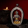 Original design Acala handmade Tibetan traditional guardian deity pendant (S925 sterling silver + 18K gold)