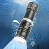 LED Dive Light Waterproof Scuba Diving Flashlight Underwater Light for Diving