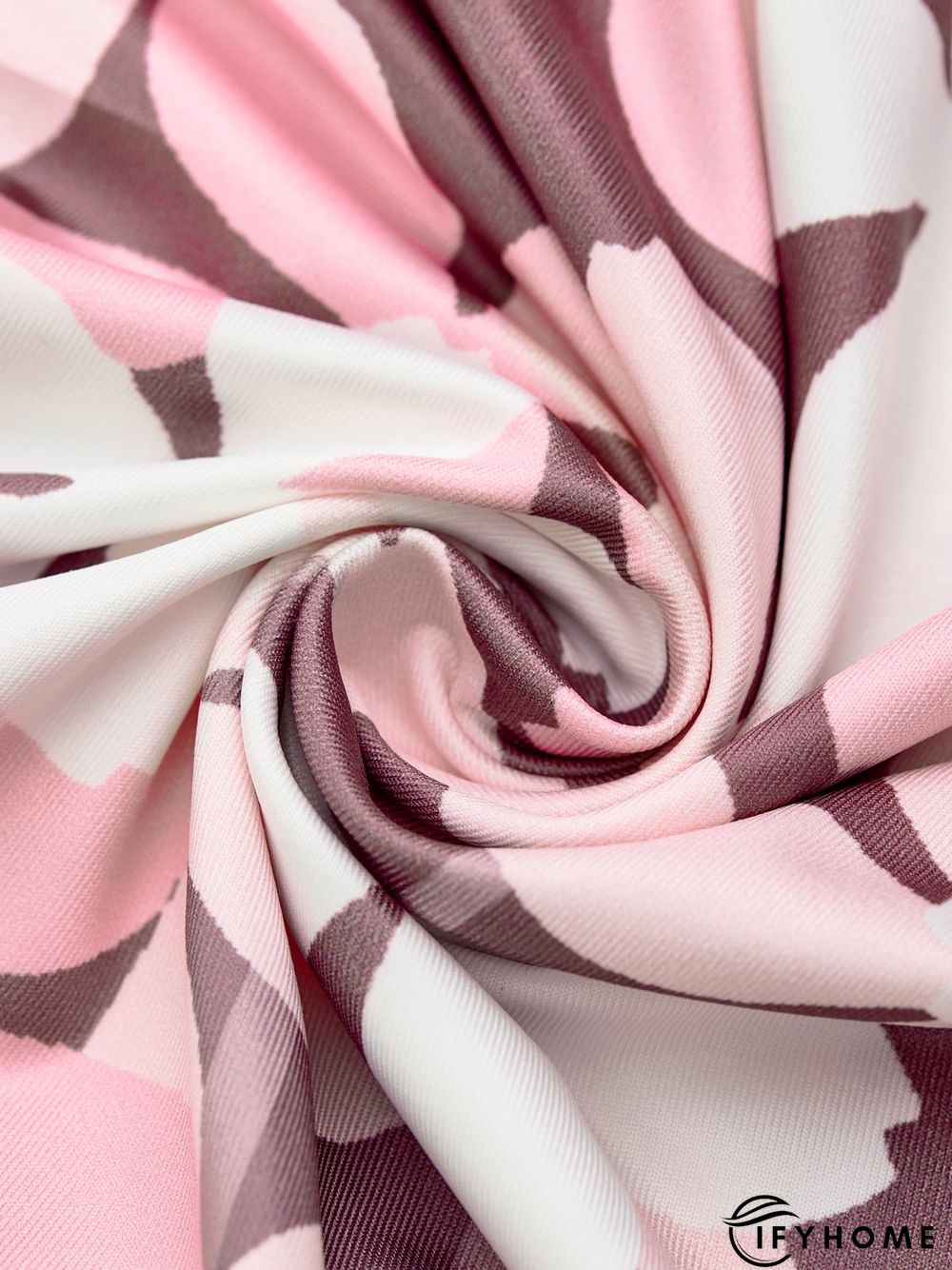 Casual Floral Short Sleeve V Neck Printed Dress | IFYHOME