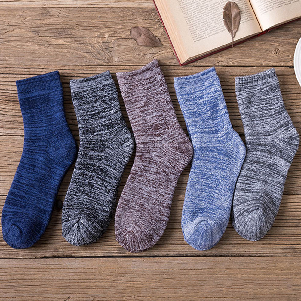 

Adult Socks Cotton Thick Socks Breathable Sweat-absorbing Fashion Mid Sock, 501 Original