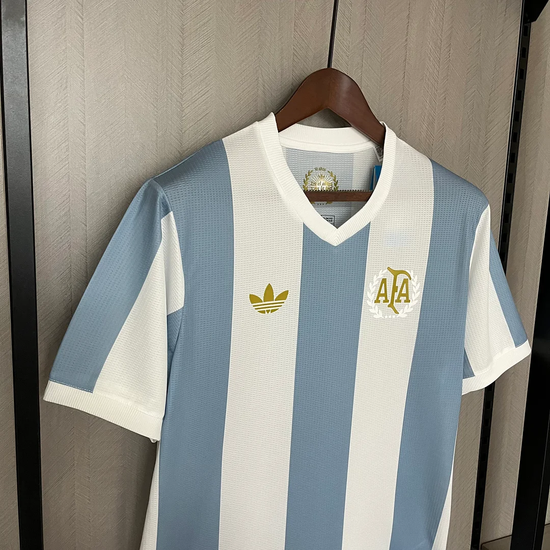 2024 Argentina 50th Anniversary Edition Soccer Jersey Thai Quality